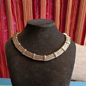 Vintage Silver Statement Necklace